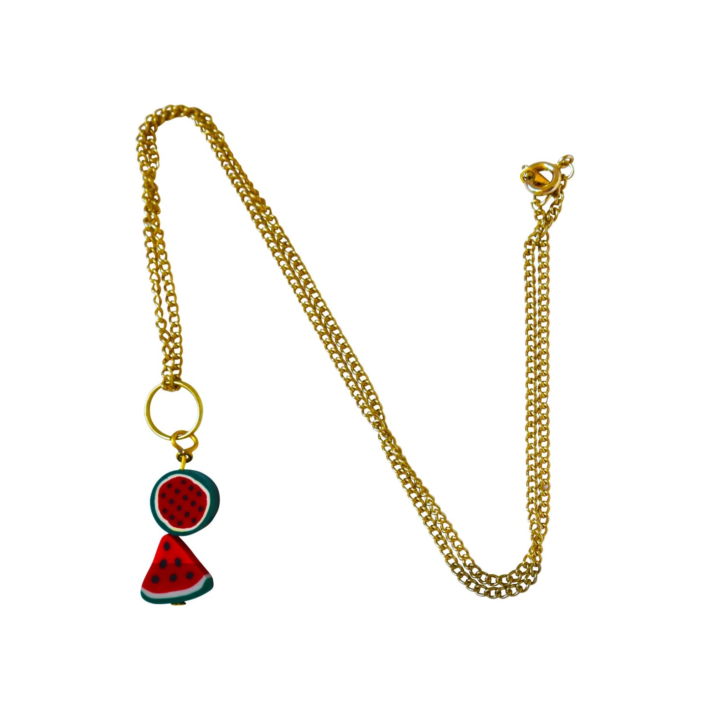 Watermelon pendant necklace | by Ifemi Jewels-2