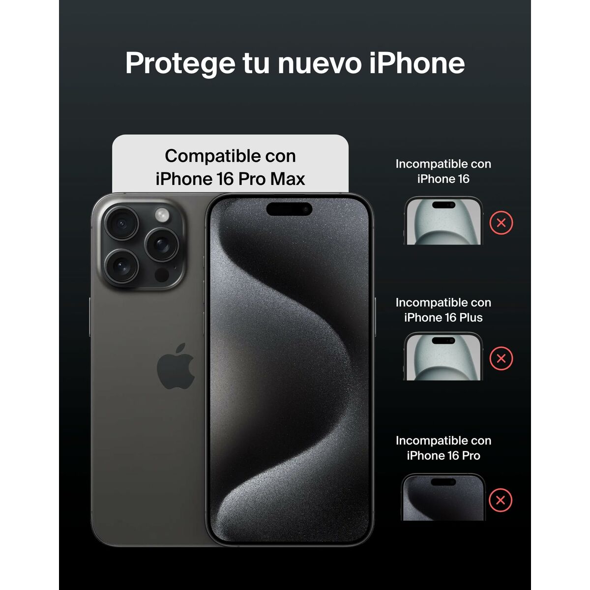Mobile Screen Protector Belkin IPHONE 16 PRO MAX Apple-1