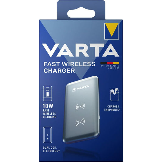 Wireless Power Bank Varta Fast Wireless Silver-1