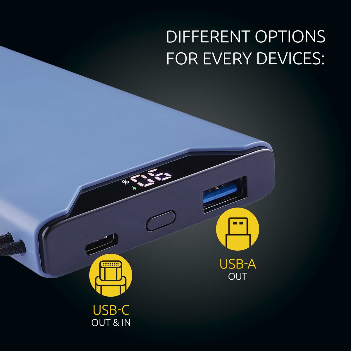 Powerbank INTENSO 7332035 Blue 10000 mAh-4
