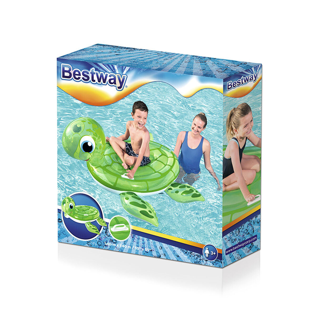 Inflatable pool figure Bestway Tortoise 147 x 140 cm-2